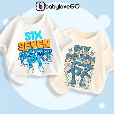Áo thun cho bé BabyloveGO 2026 áo phông cộc tay chất cotton thoáng mát phong cách US/UK