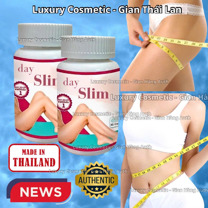 (Thái Lan)Giảm Cân rau củ 7Day Slim thải mỡ Hông Đùi Bắp chân băp tay và toàn thân 30 viên