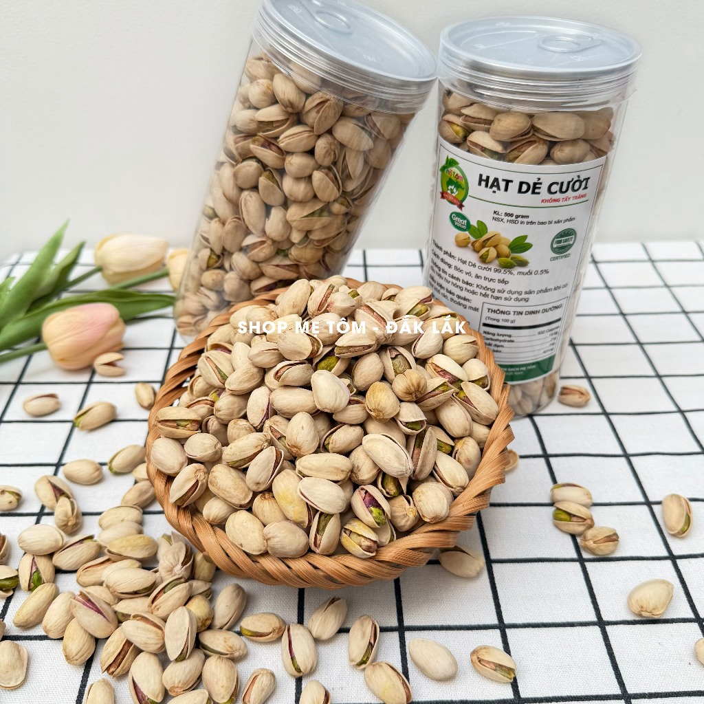 500gram Hạt dẻ cười - không tẩy trắng vỏ (có xuất hóa đơn công ty đầy đủ)