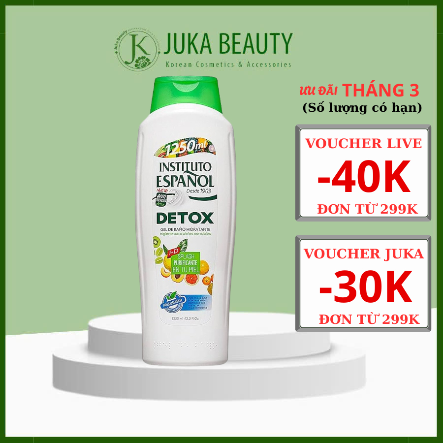 Sữa tắm dạng gel Instituto Espanol Detox Gel De Bano Hidratante 1250ml