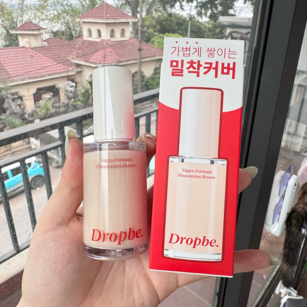 M160 - Kem nền DROPBE by The Saem Cover Pick Foundation Renew 35g