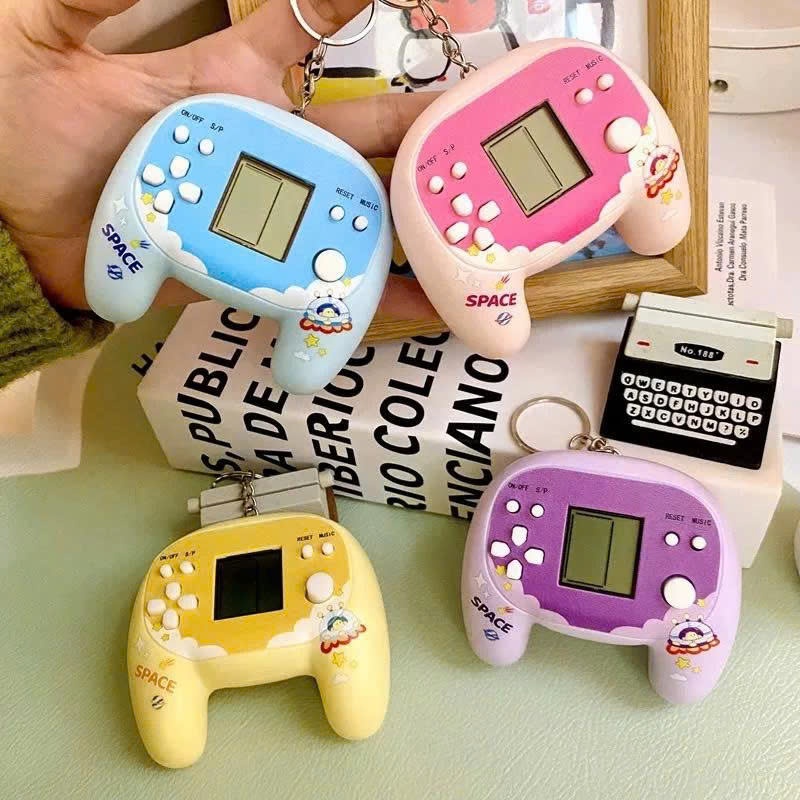 (KÈM PIN) Máy chơi game cầm tay Mini Máy chơi game Video Tetris Game Cổ điển Quà tặng đồ chơi hoài c