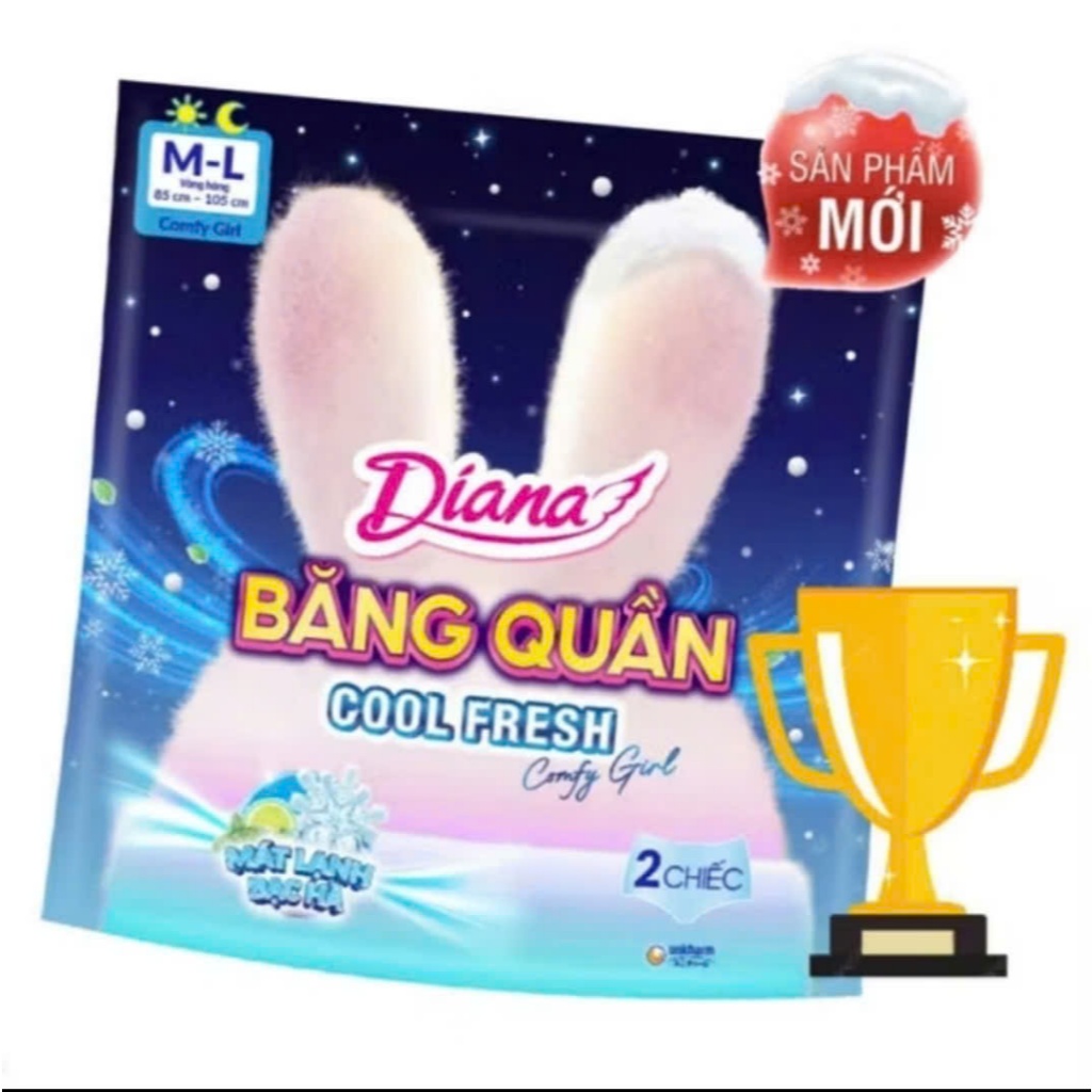 [MỚI RA MẮT] DIANA BĂNG QUẦN COOLFRESH COMFY GIRL ML2