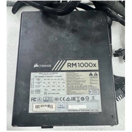 🔥 Nguồn PC Corsair RM1000x 1000W 80 Plus Gold – PSU Full Modular Cao Cấp Cho Gaming & Workstation