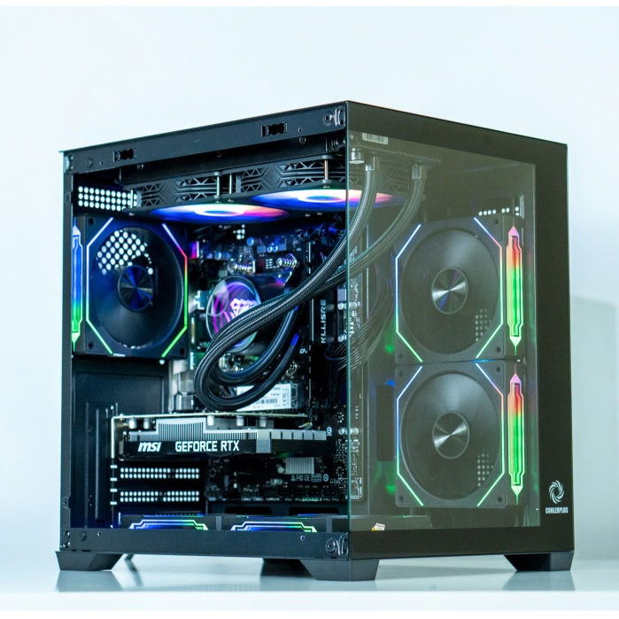 PC Xeon bể cá 2696 v3 Ram 32G VGA 8G SSD NVME 256G chiến game, giả lập, đồ họa, nox