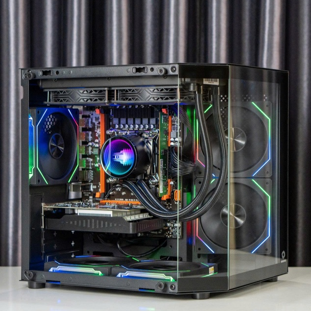 Pc bể cá gaming full led E3 1231 / Ram 16G / Vga 8GB chiến full game online LOL, Valorant..