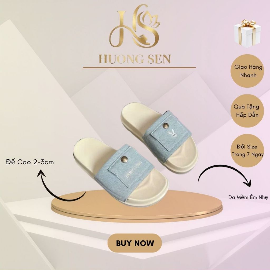 Dép bánh mì Rabbit Town-Cực Xinh, Cực Chất