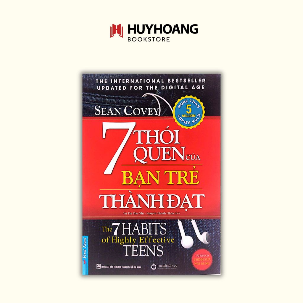 Sách 7 thói quen của bạn trẻ thành đạt 148k (TrV) LK