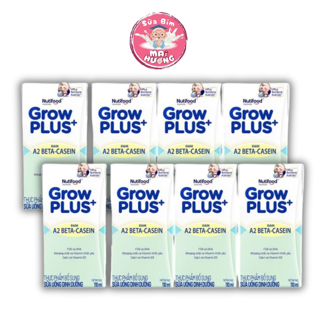 Lốc 4 Hôp Growplus A2 Beta-Casein Nutifood