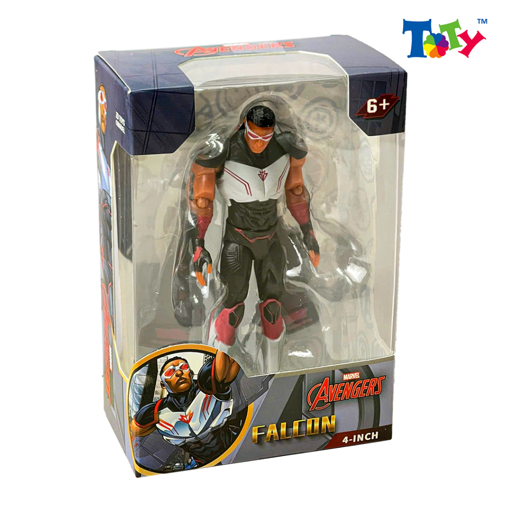 [CHÍNH HÃNG] Mô hình Marvel - Avengers - Falcon (4 Inch) - ZD Toys - ZC34