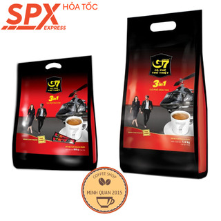 Cà phê sữa hoà tan g7 3in1 bịch 100 gói / bịch 50 gói