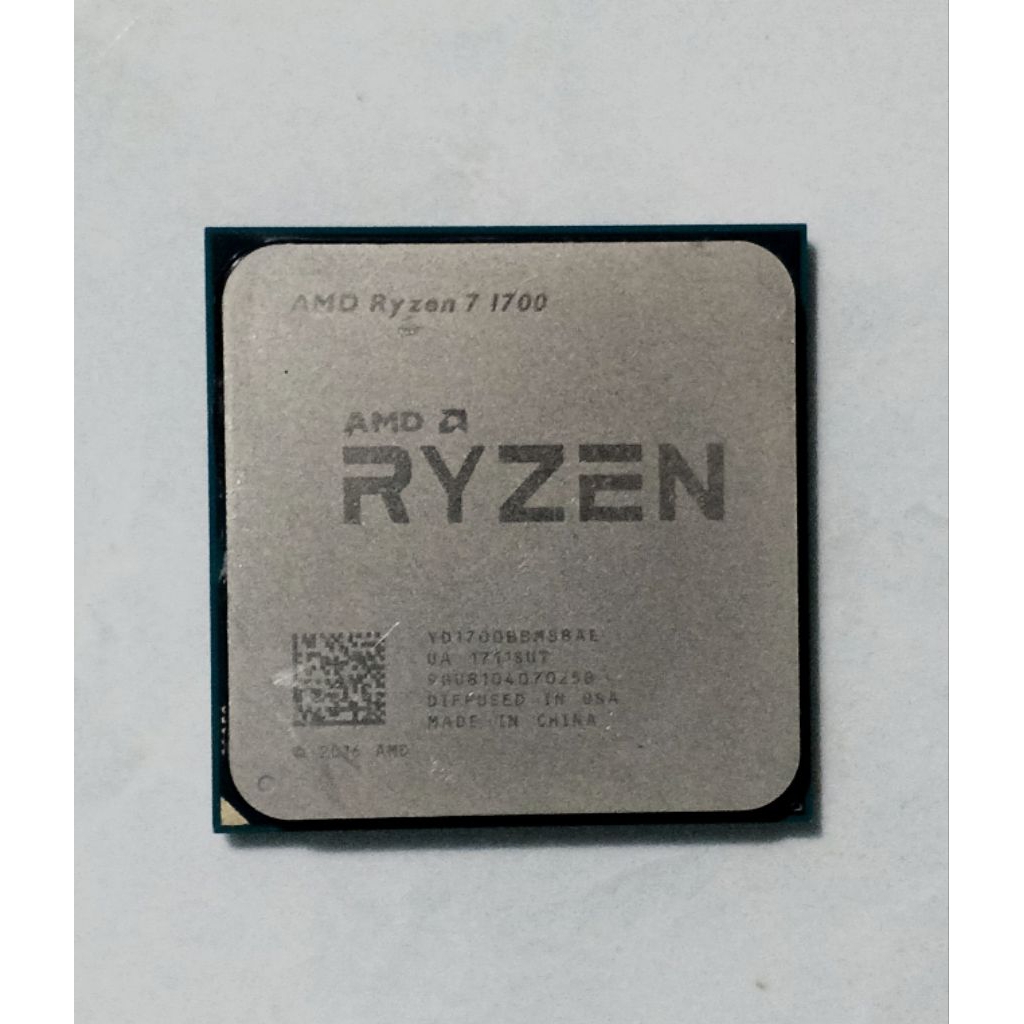 CPU Ryzen 7 1700 8 Nhân 16 Luồng AMD AM4 - Render Video,Đa nhiệm,Giả Lập ngon.