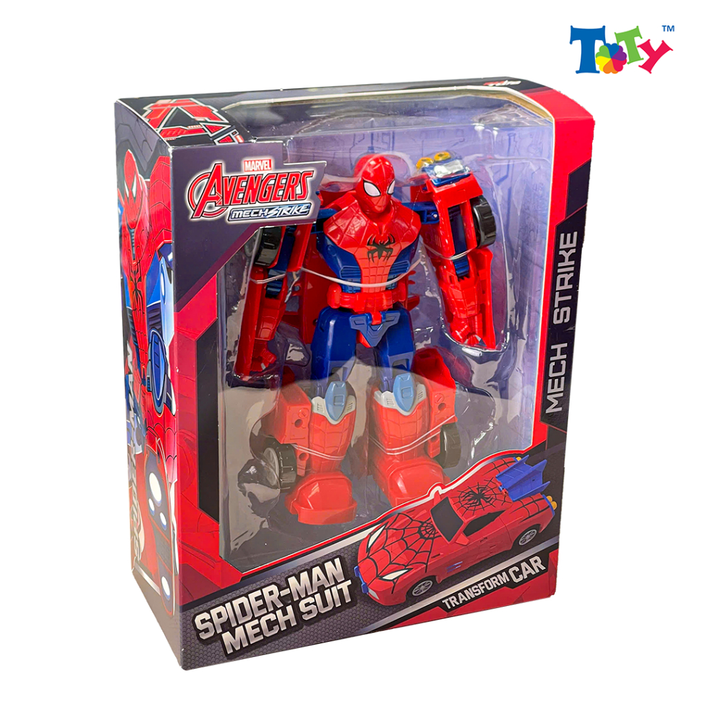 [CHÍNH HÃNG] Mô hình Marvel - Transform Car - Spider man - ZD Toys - ZC21