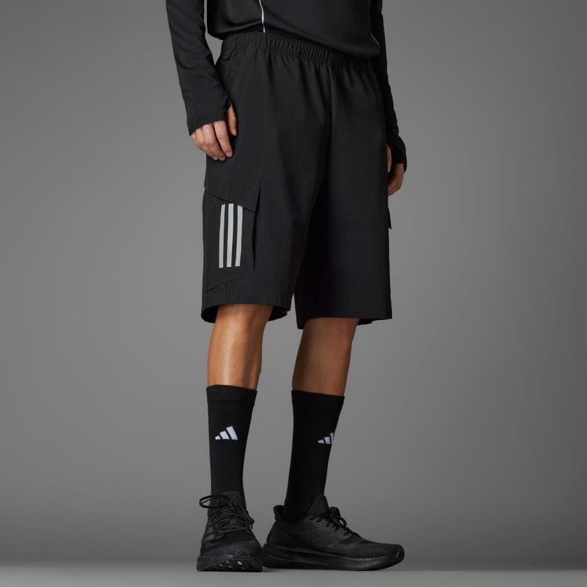 Quần Short Adidas Mercedes Amg Petronas Formula One Team Mechanics - Màu Đen - JX8279