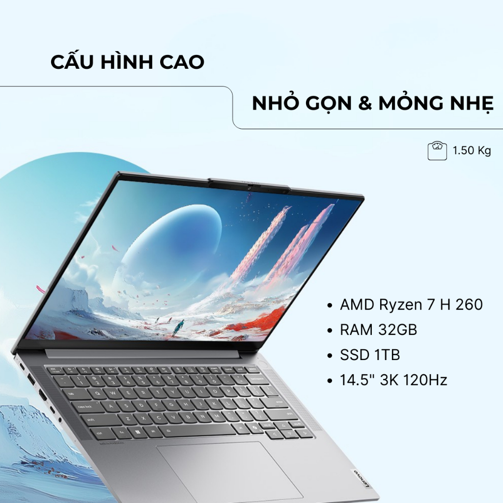 Laptop Lenovo ThinkBook 14 G7+ 2025 | Ryzen 7 H260 | RAM 32GB | SSD 1TB | 14.5" 3K |Trung Trần Store | BigBuy360 - bigbuy360.vn