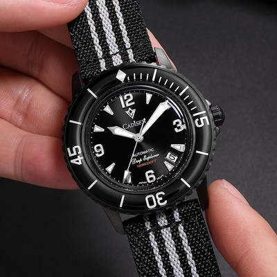 Đồng hồ nam chính hãng Cadisen C8239G-V3 kính sapphire,chống nước 100m,Bh 24 tháng,máy cơ ( automatic),hàng mới fullbox