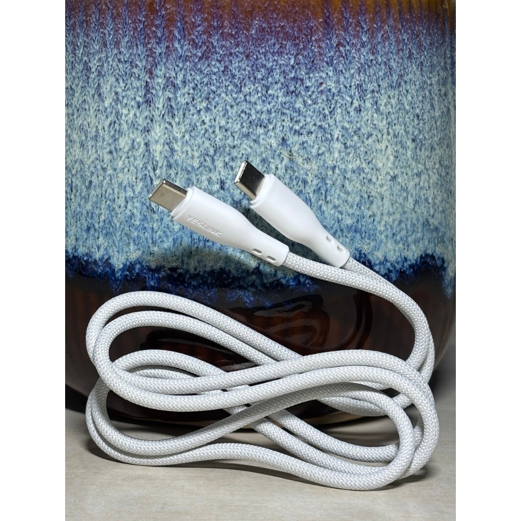 Dây sạc nhanh YESLINK 60W chân C-C – Cáp sạc PD dùng cho cac dòng ip androi