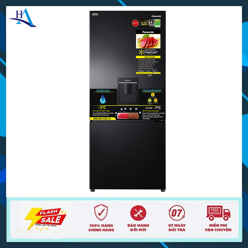 Tủ lạnh Panasonic Inverter 377 lít NR-BX421GPKV (Free Ship Nội Thành TP.HCM-Ngoài Tỉnh Liên Hệ Shop)