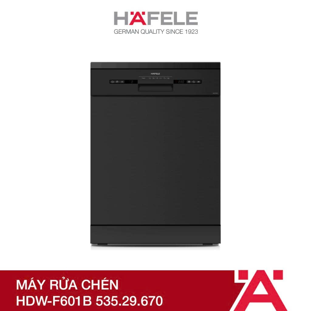 MÁY RỬA CHÉN HAFELE HDW-F601B (535.29.670) – GIẢI PHÁP RỬA SẠCH TIỆN NGHI CHO GIA ĐÌNH