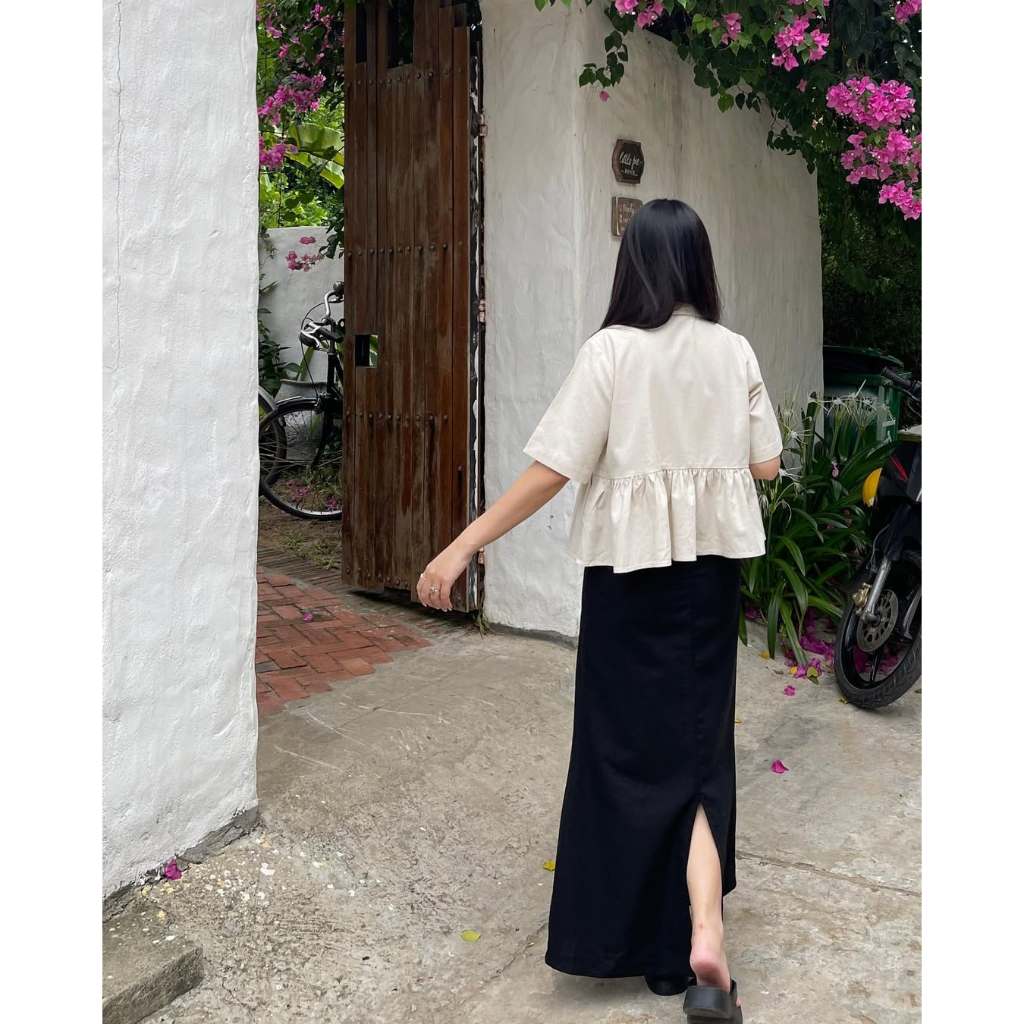 DOB - Chân váy linen dài Bim | BigBuy360 - bigbuy360.vn