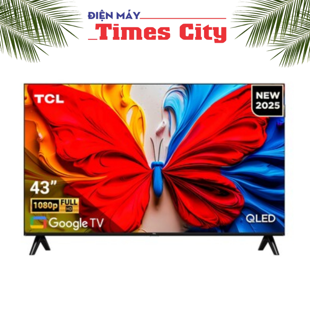 Google Tivi QLED TCL Full HD 43 inch 43S5K