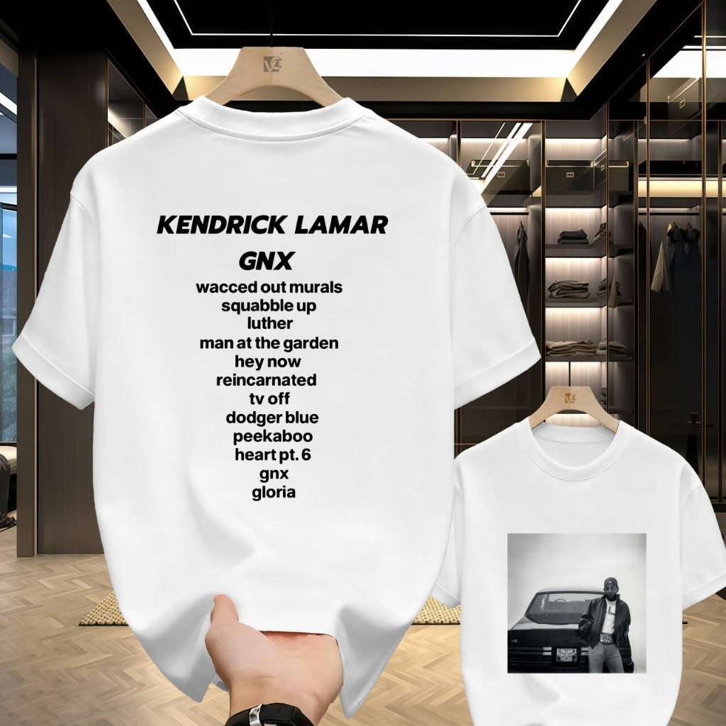 Áo thun Kendrick Lamar X SZA GrandNational Tour 2025 GNX Album Graphic Print