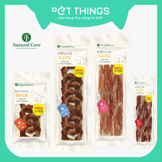 Natural Core Gân Vịt, Thịt cuộn Gân dinh dưỡng Cho Chó ăn, nhai, gặm sạch răng, Hàn Quốc