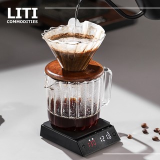 Cân điện tử sạc cà phê 4 chế độ Hand Brew & Espresso 2kg/0.1g & Chuyên Dụng Cho cà phê