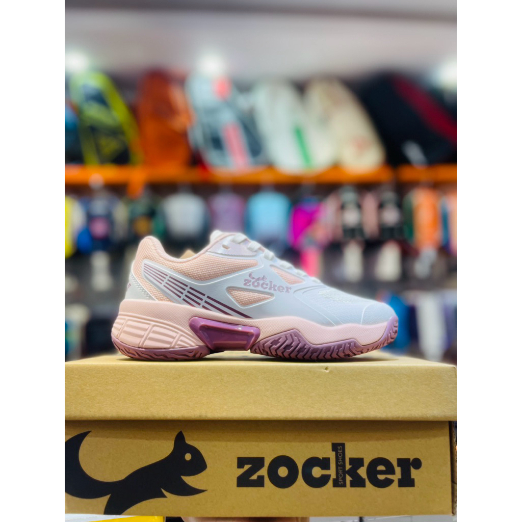 [ZOCKER] GIÀY PICKLEBALL ZOCKER SPEED CHÍNH HÃNG-TẶNG KÈM TẤT