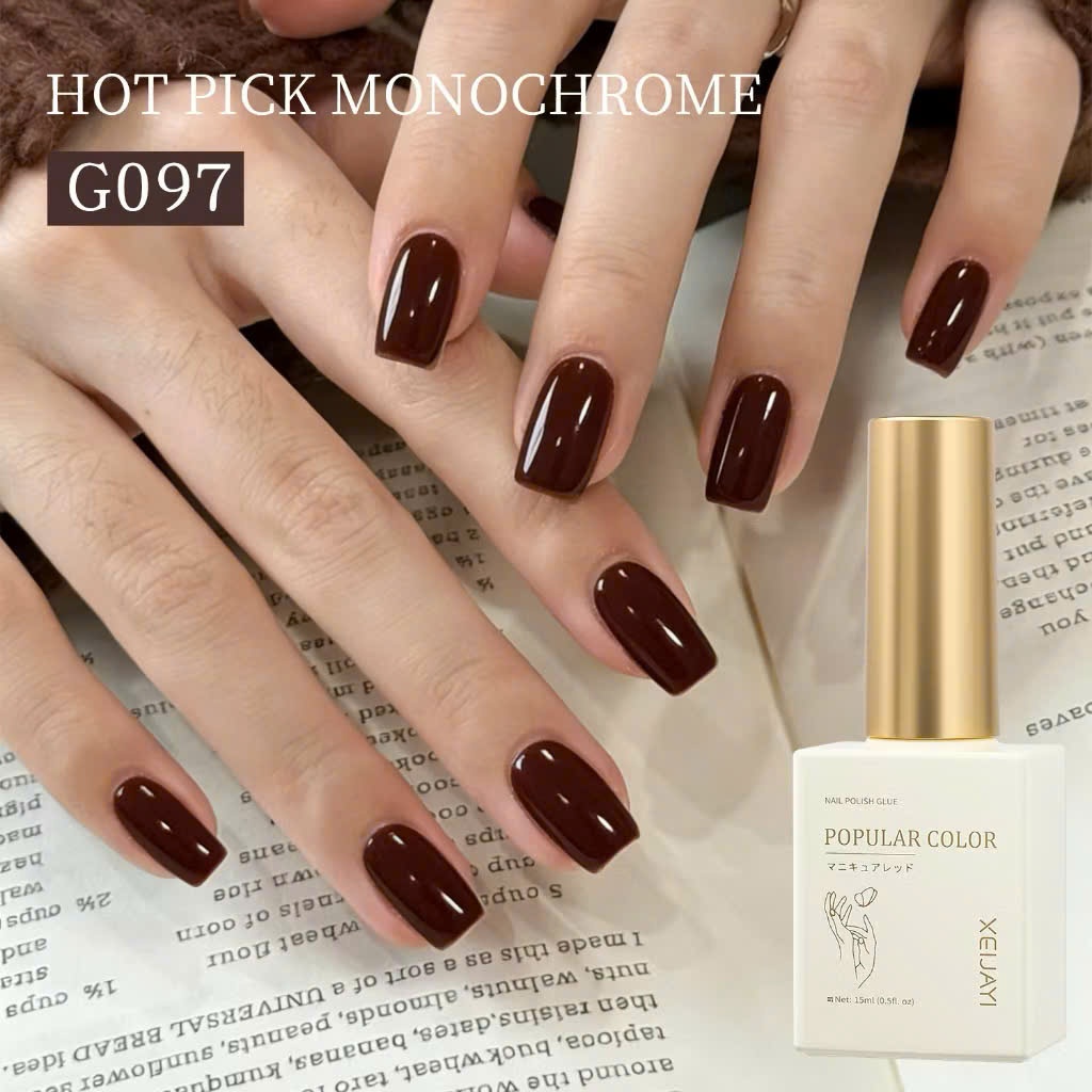Sơn nâu socola sơn nâu đậm làm nail G97