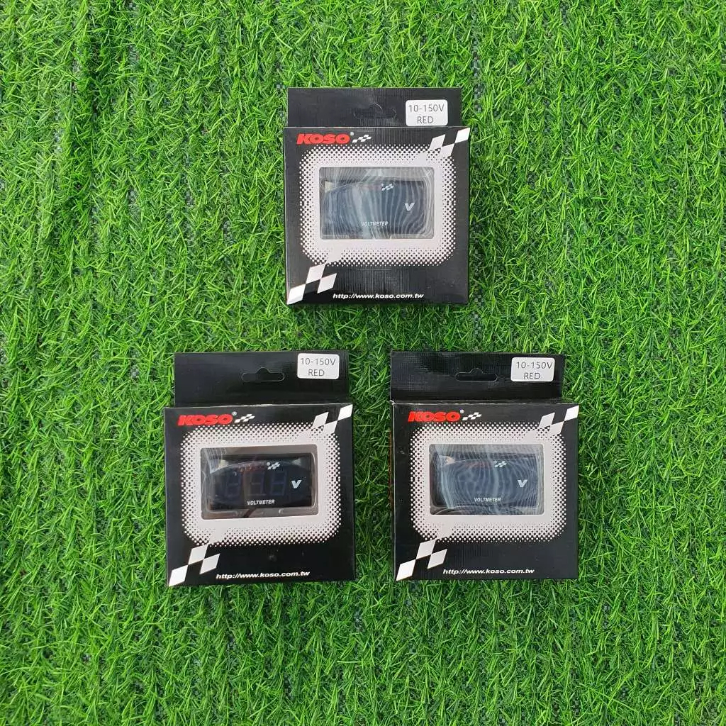 đồng hồ báo vol koso chống nước cao cấp 5-150vol