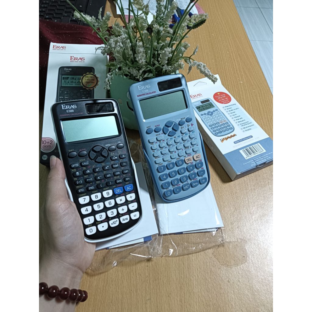 Máy tính Eras E388, máy tính khoa học bản Tiếng Việt