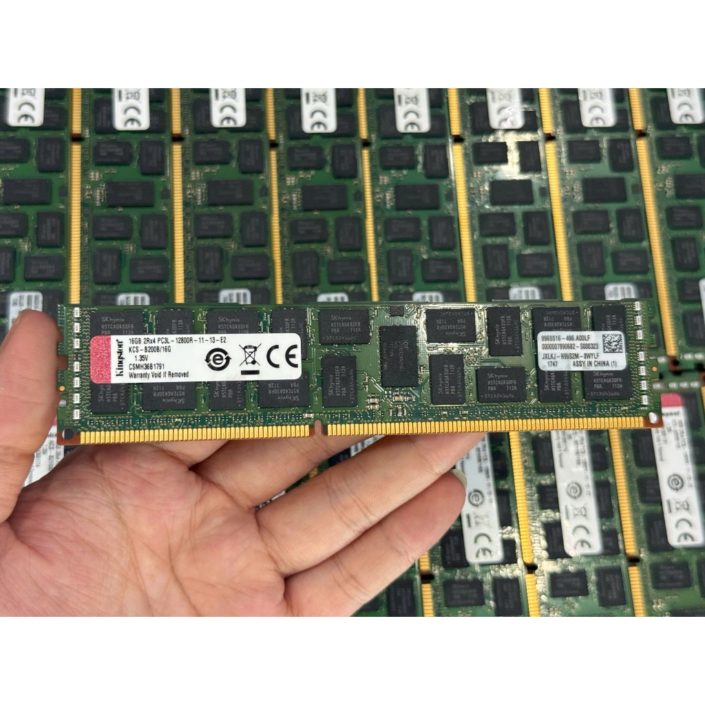RAM ECC Kingston 16GB DDR3L 1600MHz Registered