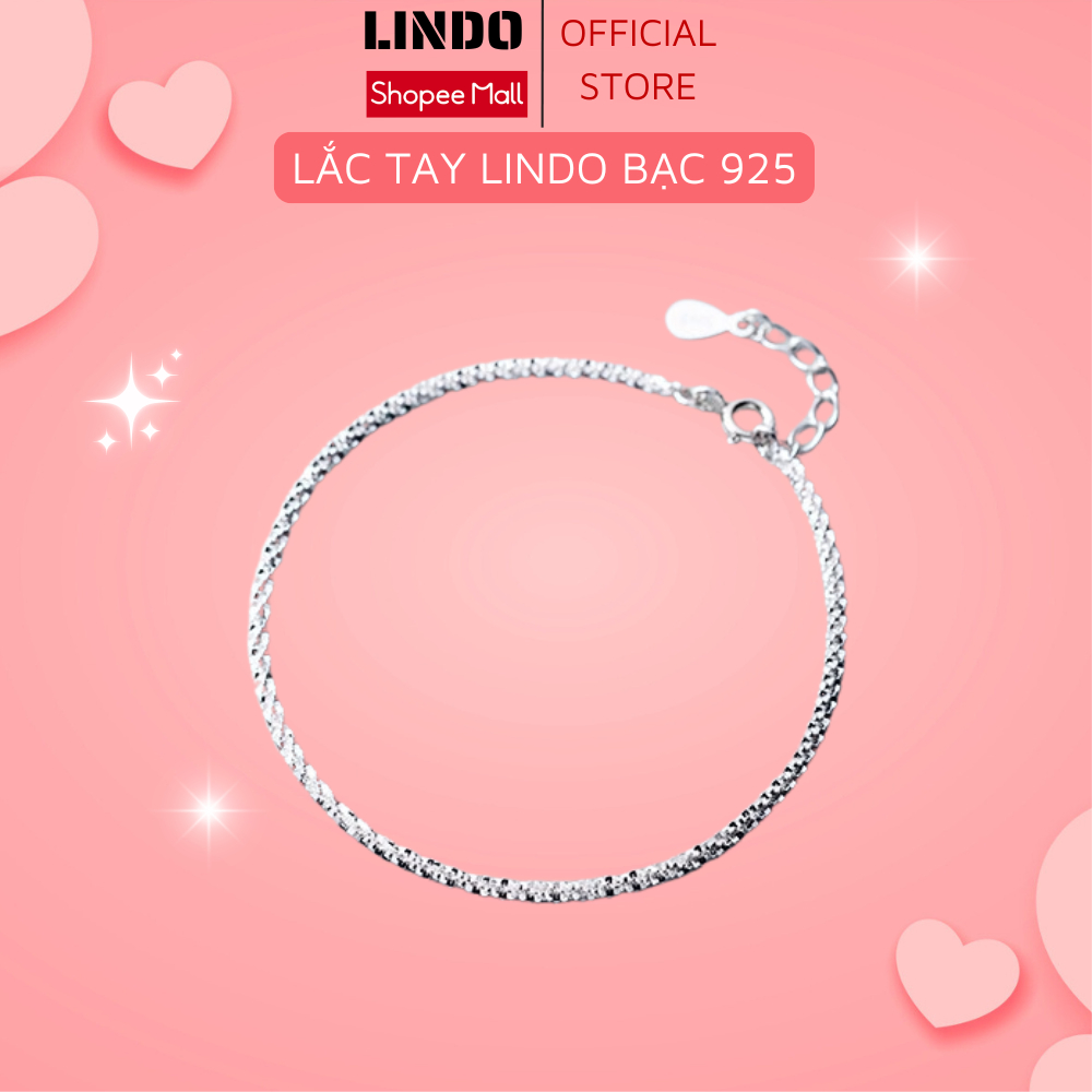 Vòng Tay Nữ Đẹp Chính Hãng Mạ Bạc CINLA  V07 Lindo Watch