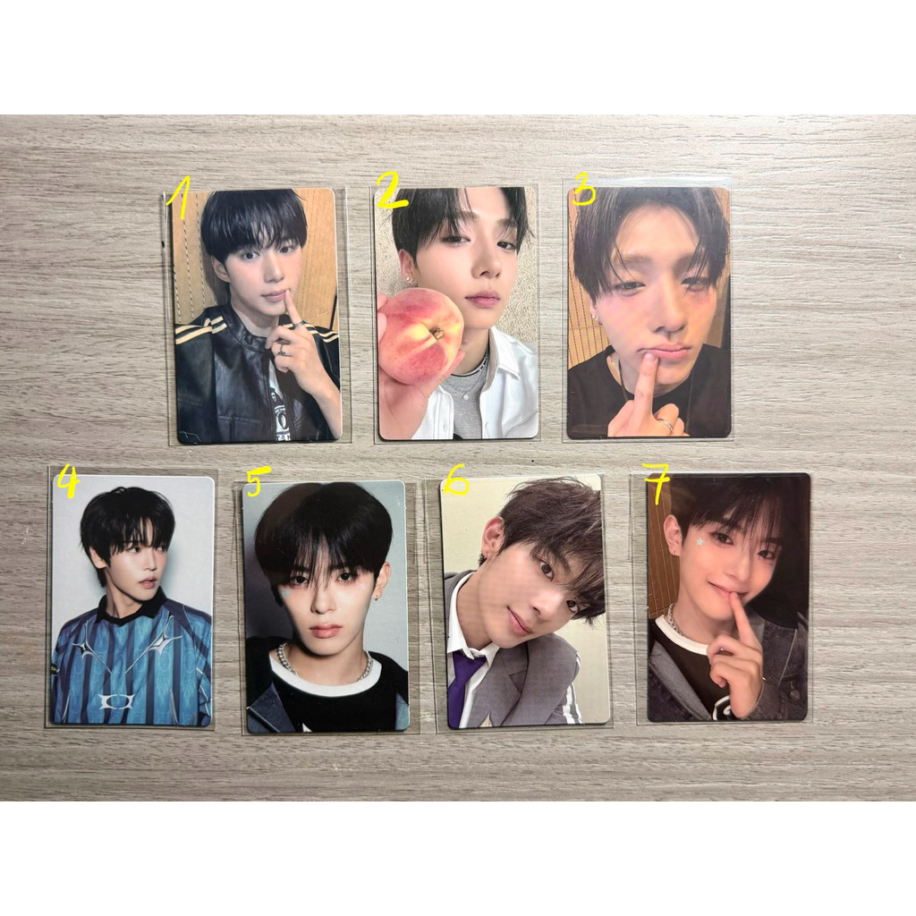 [CHÍNH HÃNG] Card Boys Planet II Alpha Drive One Junseo Sangwon Haneum Kangmin