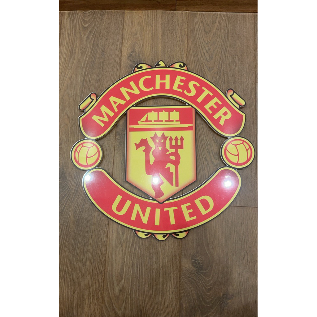 Logo treo tường Manchester United 50x50