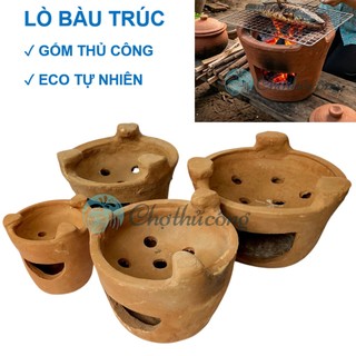 Bếp nướng than hoa gốm đất nung Bàu Trúc, bếp lò nướng than, bếp nướng than ngoài trời