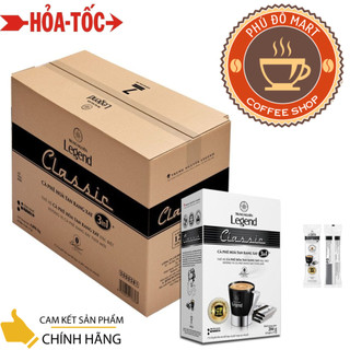Cà phê sữa hòa tan trung nguyên legend classic - loại hộp 12 gói