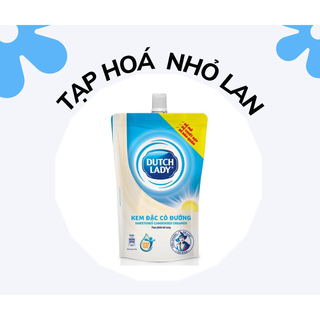 Kem đặc Dutch lady có đường 280gam - kem đặc- sữa đặc dutch lady