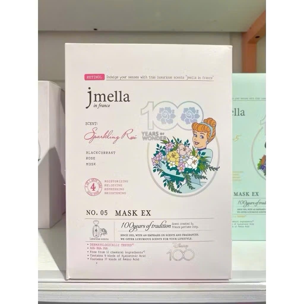 mặt nạ dưỡng ẩm Jmella in France Sparkling Rose Disney 100 Years of Wonder