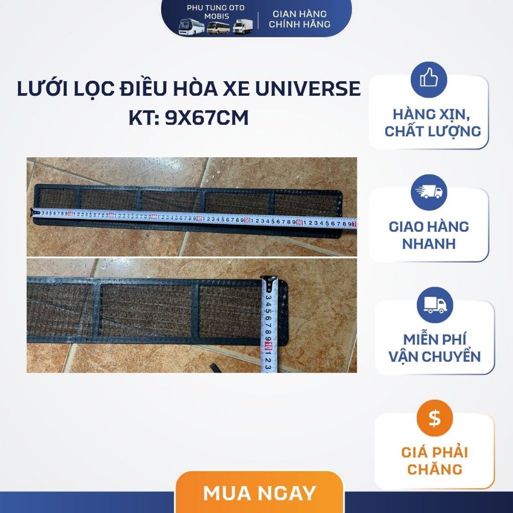 Lưới Lọc Điều Hòa Hyundai Universe Mobis Chính Hãng