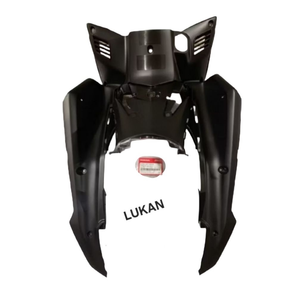 Nhựa nhám đen, ốp sườn yếm khóa WAVE RSX 2012 siêu nhân zin