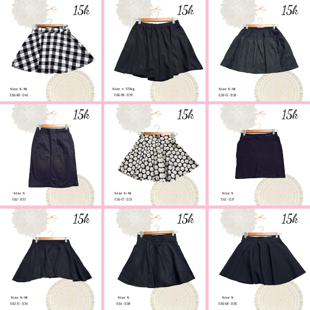 Tổng hợp chân váy ngắn y2k/miniskirt/otome (3)