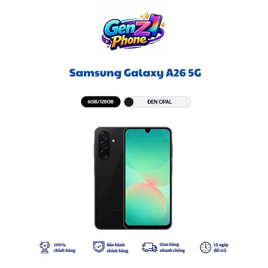 Điện Thoại Samsung Galaxy A26 5G 8/128G - Chính Hãng