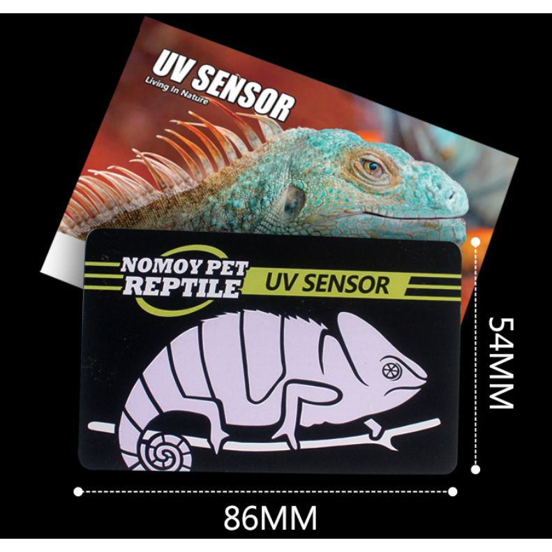 Thẻ test tia UV-Thẻ test tia UVB cho bò sát- hãng Nomoy Pet