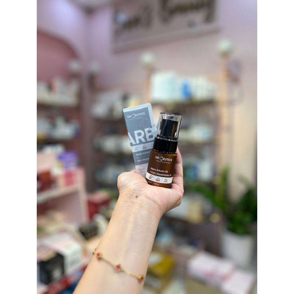 Serum Hỗ Trợ Làm Sáng Da, Giảm Thâm Nám Drceutics Alpha Arbutin 5% + Kojic Dipalmitate 2% Depigmenti