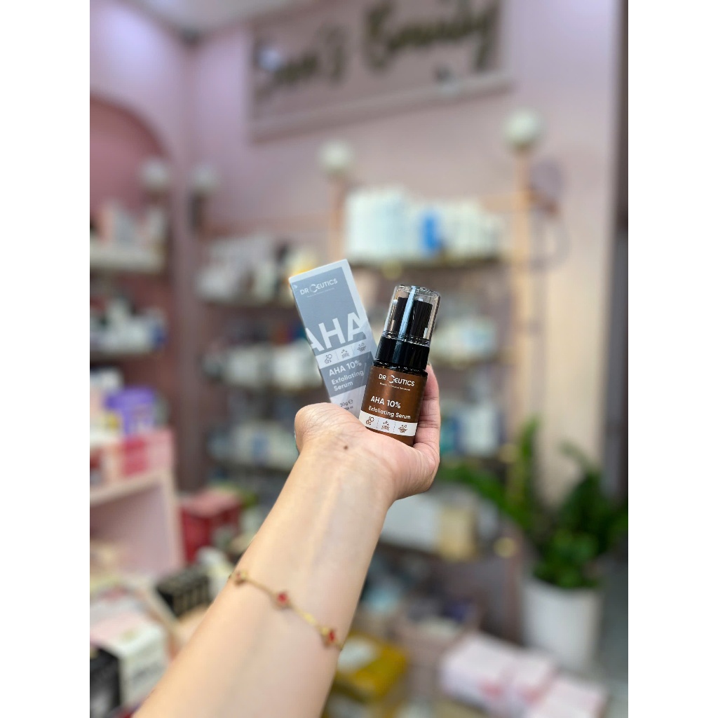 Tinh Chất Sáng Da, Tẩy Tế Bào Chết DRCEUTICS AHA 10% Exfoliating Serum 30g
