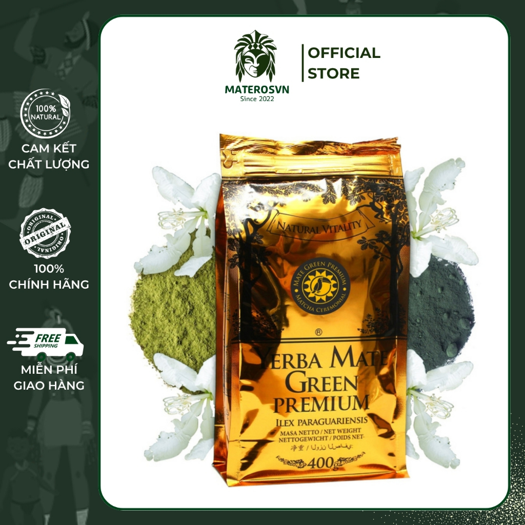 Trà Yerba MATE GREEN Premium – Mate Xanh Cao Cấp Nguyên Bản