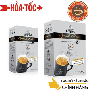 Cà phê hòa tan trung nguyên legend special edition - hộp 9 và hộp 18 gói
