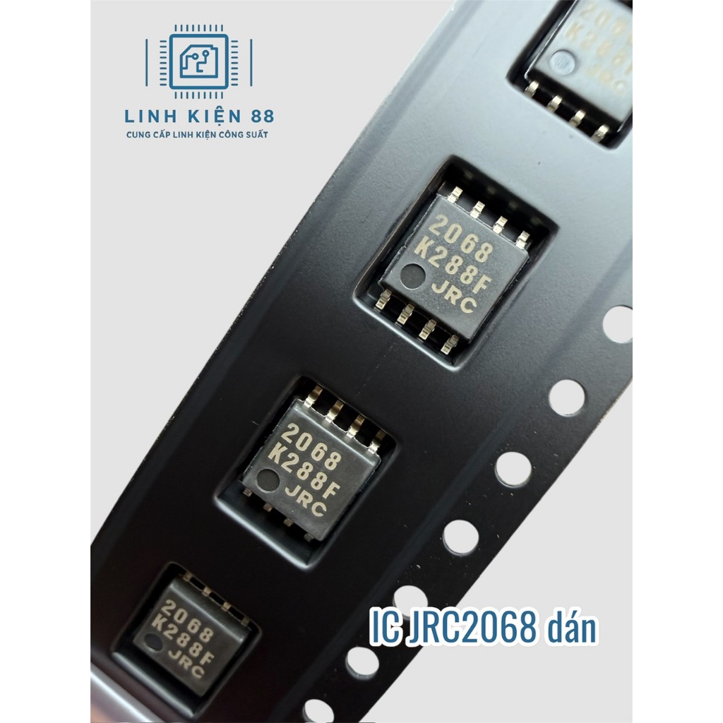 5 hoặc 10 con IC NJM2068D JRC2068 2068 Sop-8 mới hãng JRC